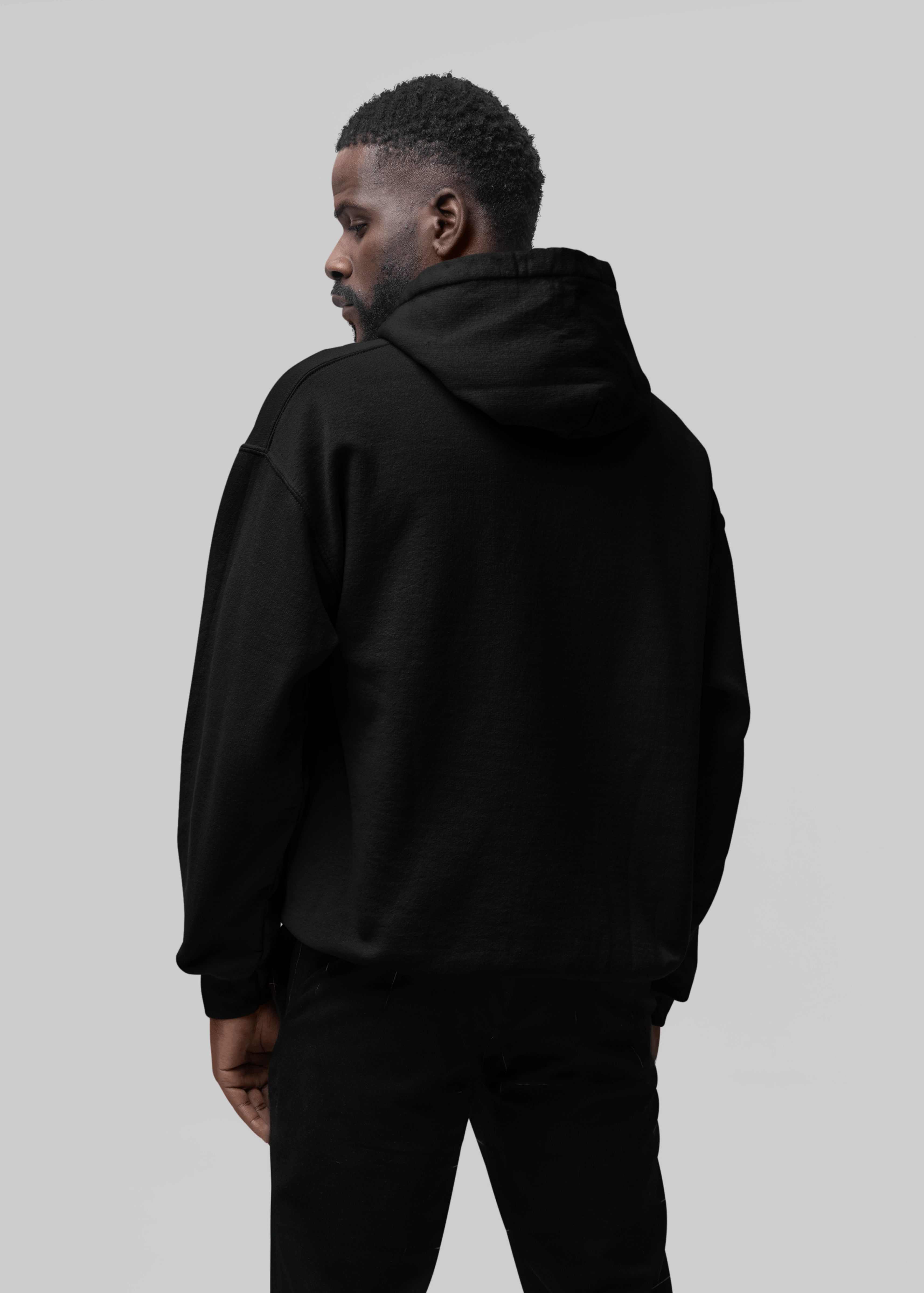 Nasal Frontprint - Herren Oversized Hoodie