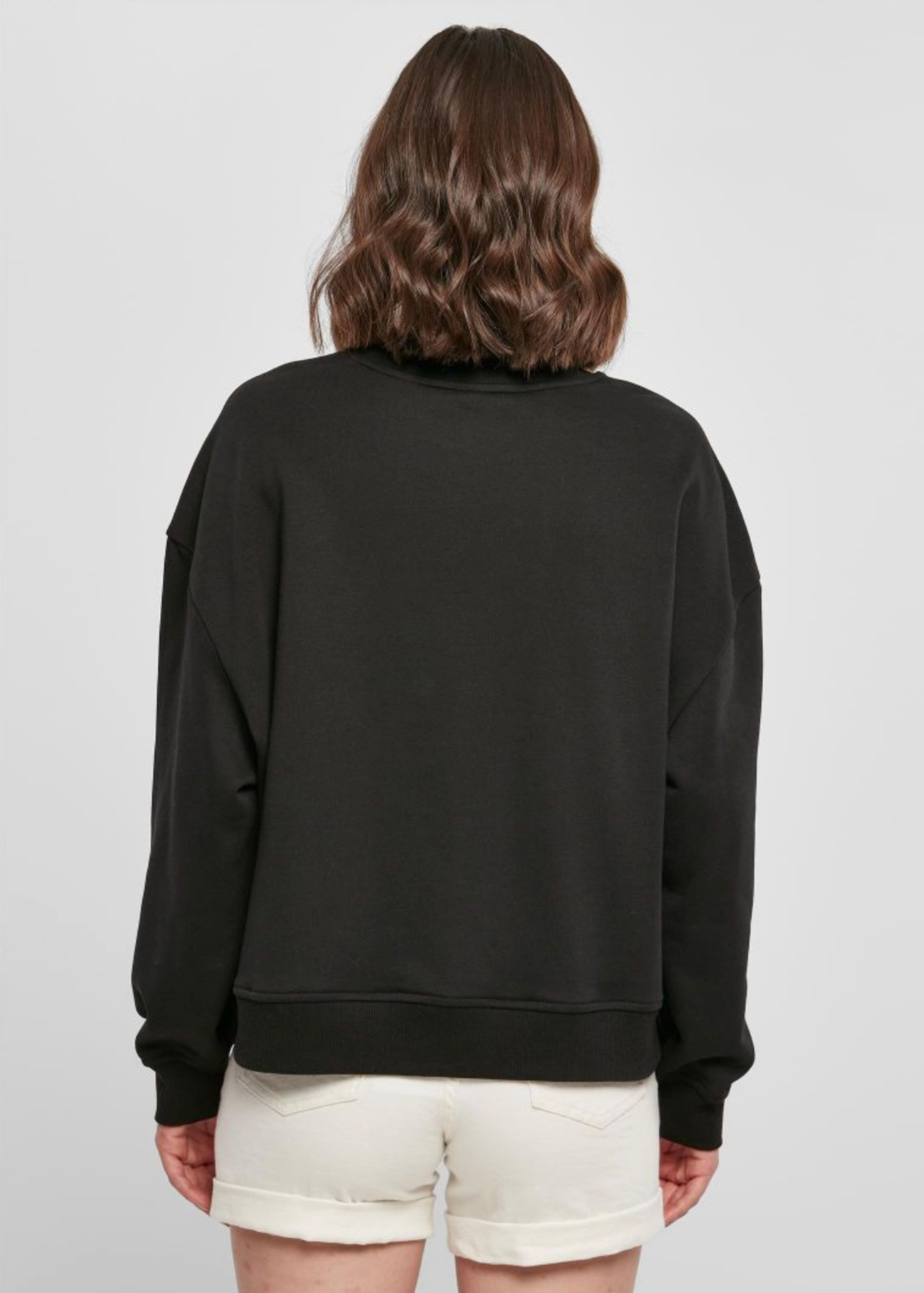 Gespür für Schnee Frontprint - Damen Oversized Sweatshirt