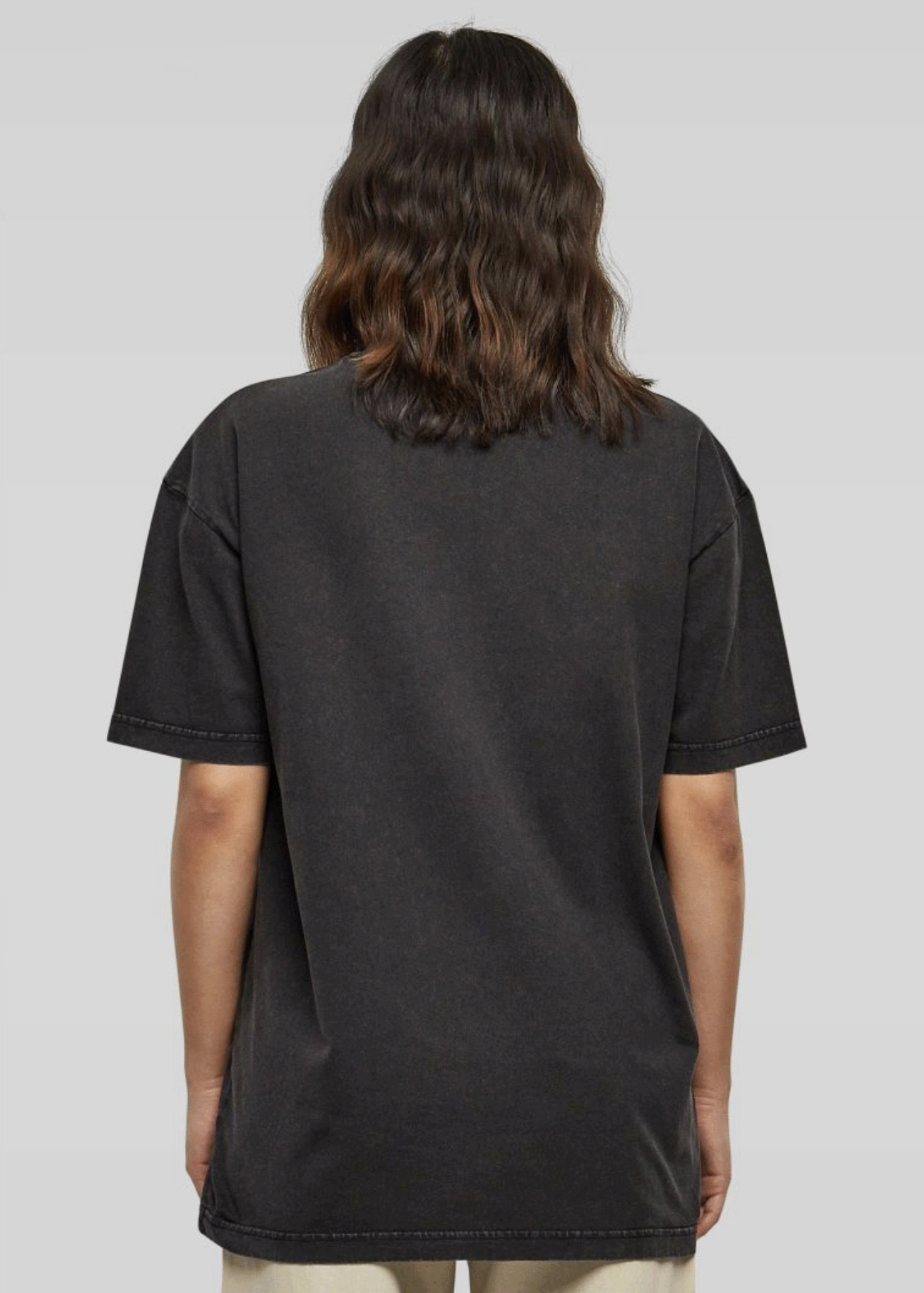 Es Eskaliert Eh Frontprint - Damen Acid Oversized Shirt