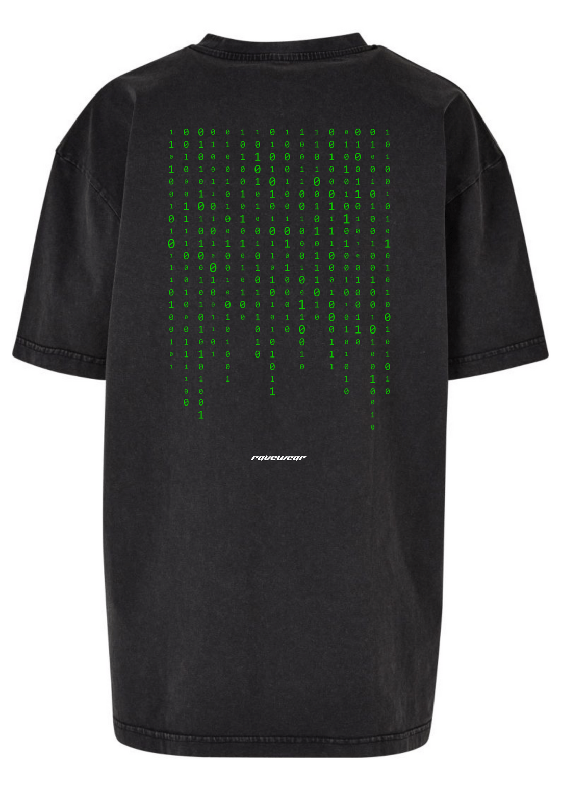 Matrix Backprint - Damen Acid Oversized Shirt