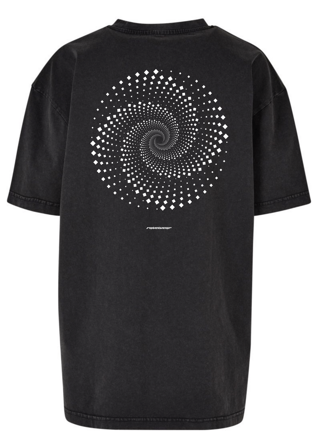 Trippy Cycle Backprint - Damen Acid Oversized Shirt