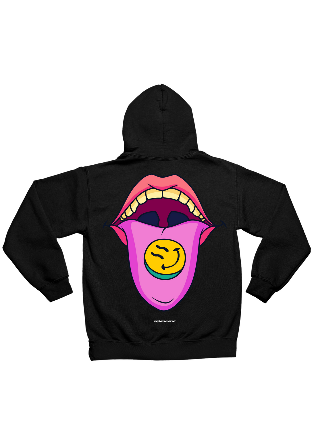 Happy Pills Backprint - Damen Oversized Hoodie