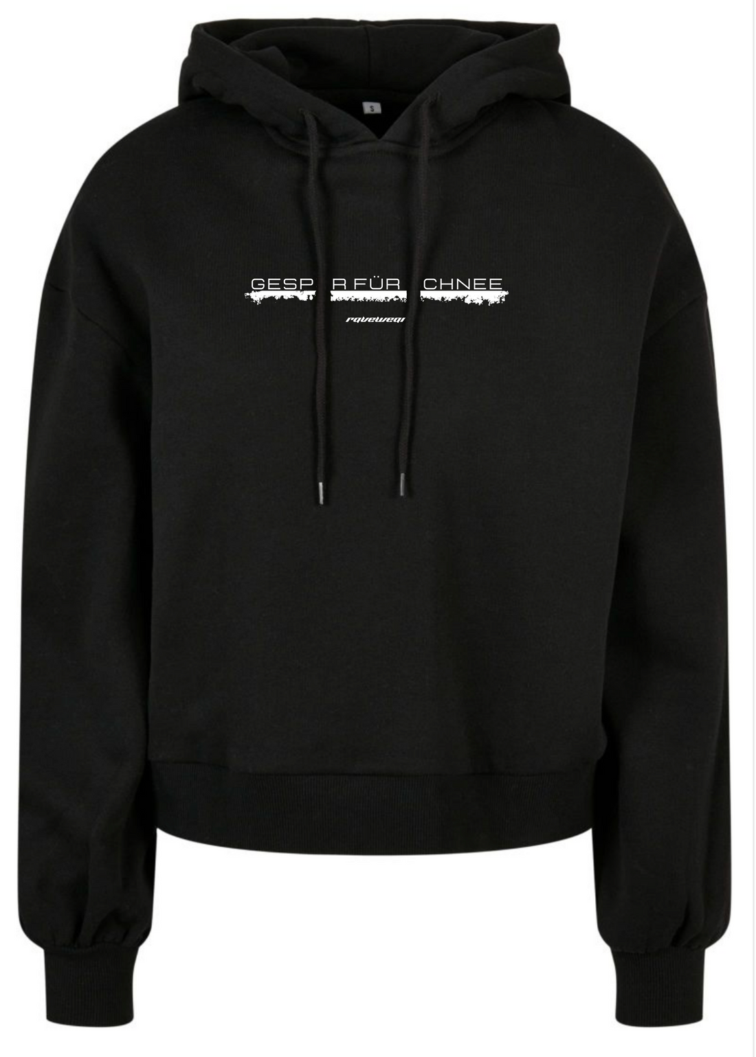 Gespür für Schnee Frontprint - Damen Oversized Hoodie