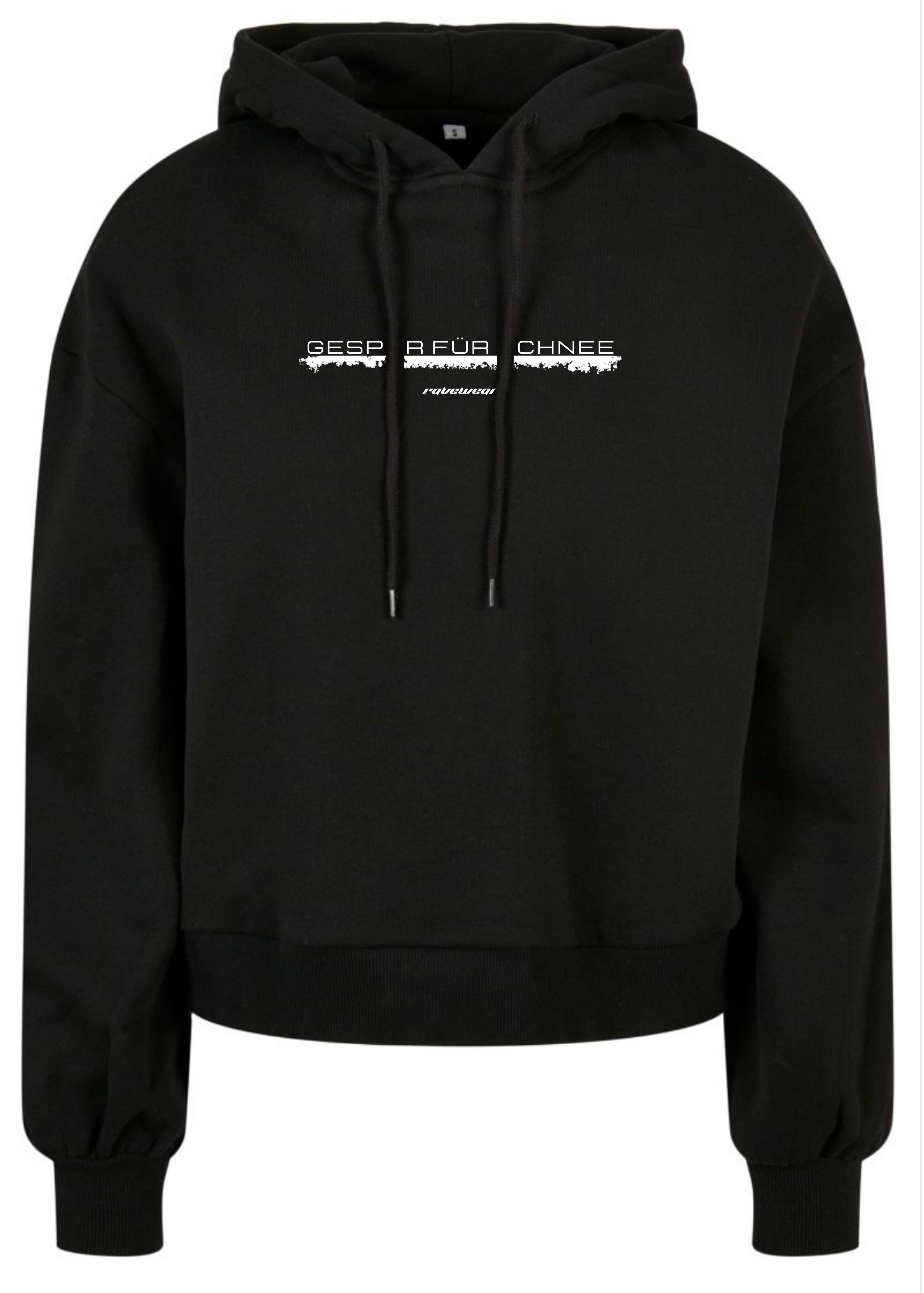 Gespür für Schnee Frontprint - Damen Oversized Hoodie