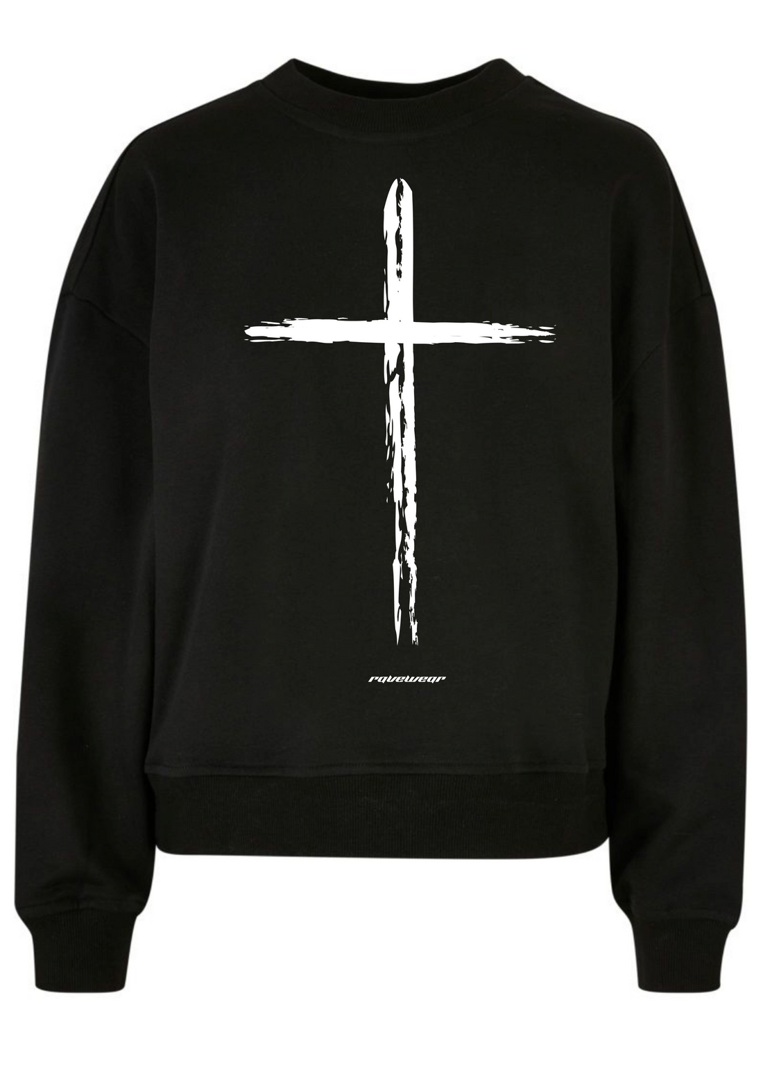 Holy Rave Backprint - Damen Oversized Sweatshirt