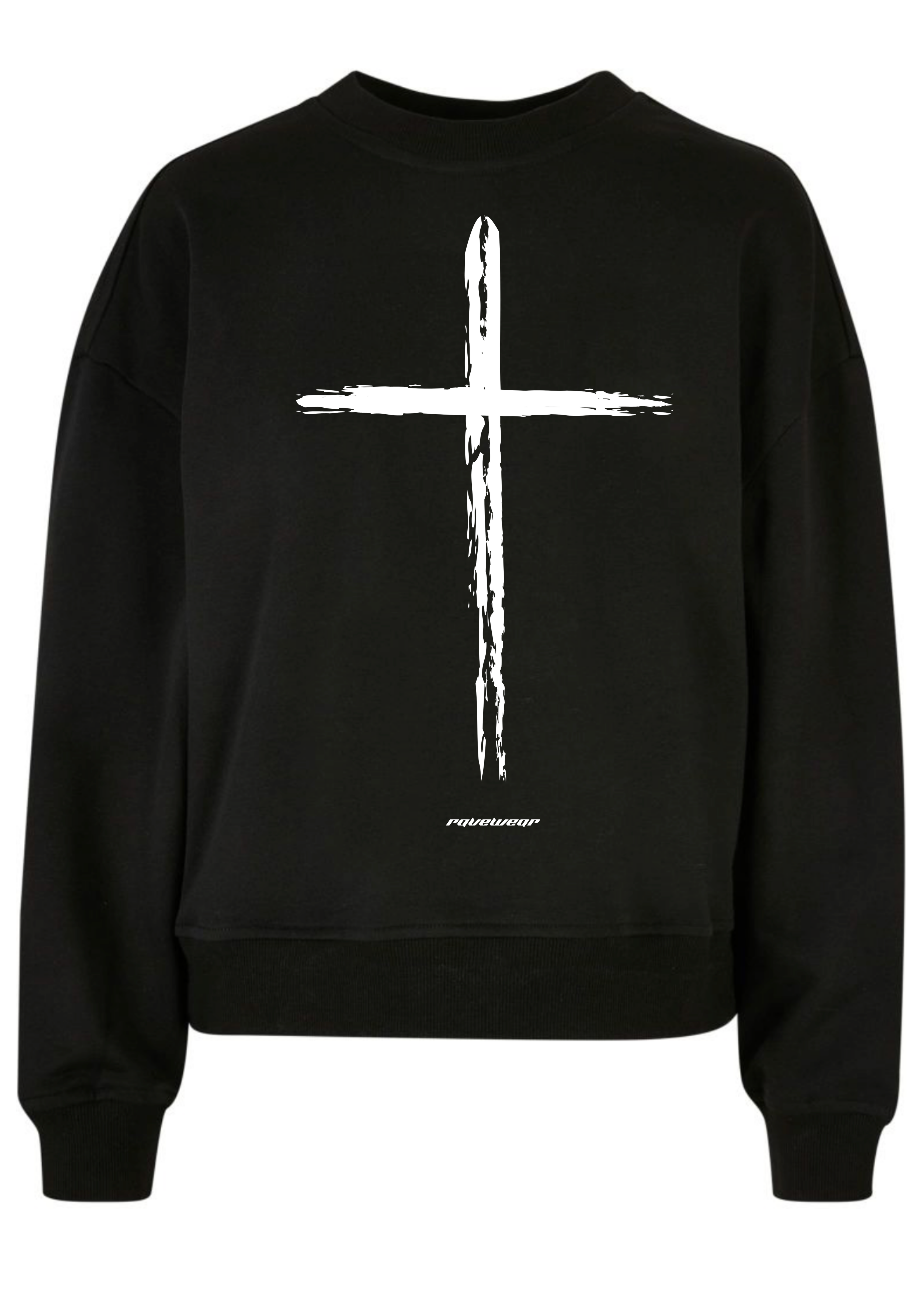 Holy Rave Backprint - Damen Oversized Sweatshirt