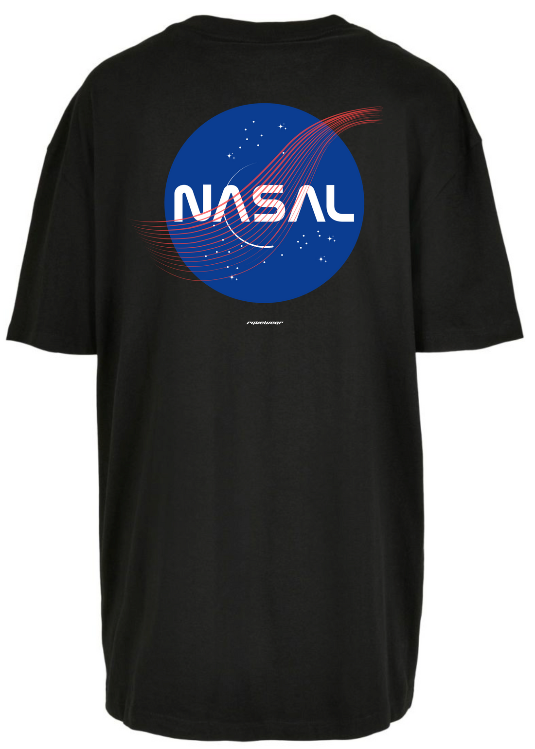 Nasal Backprint - Damen Oversized Shirt