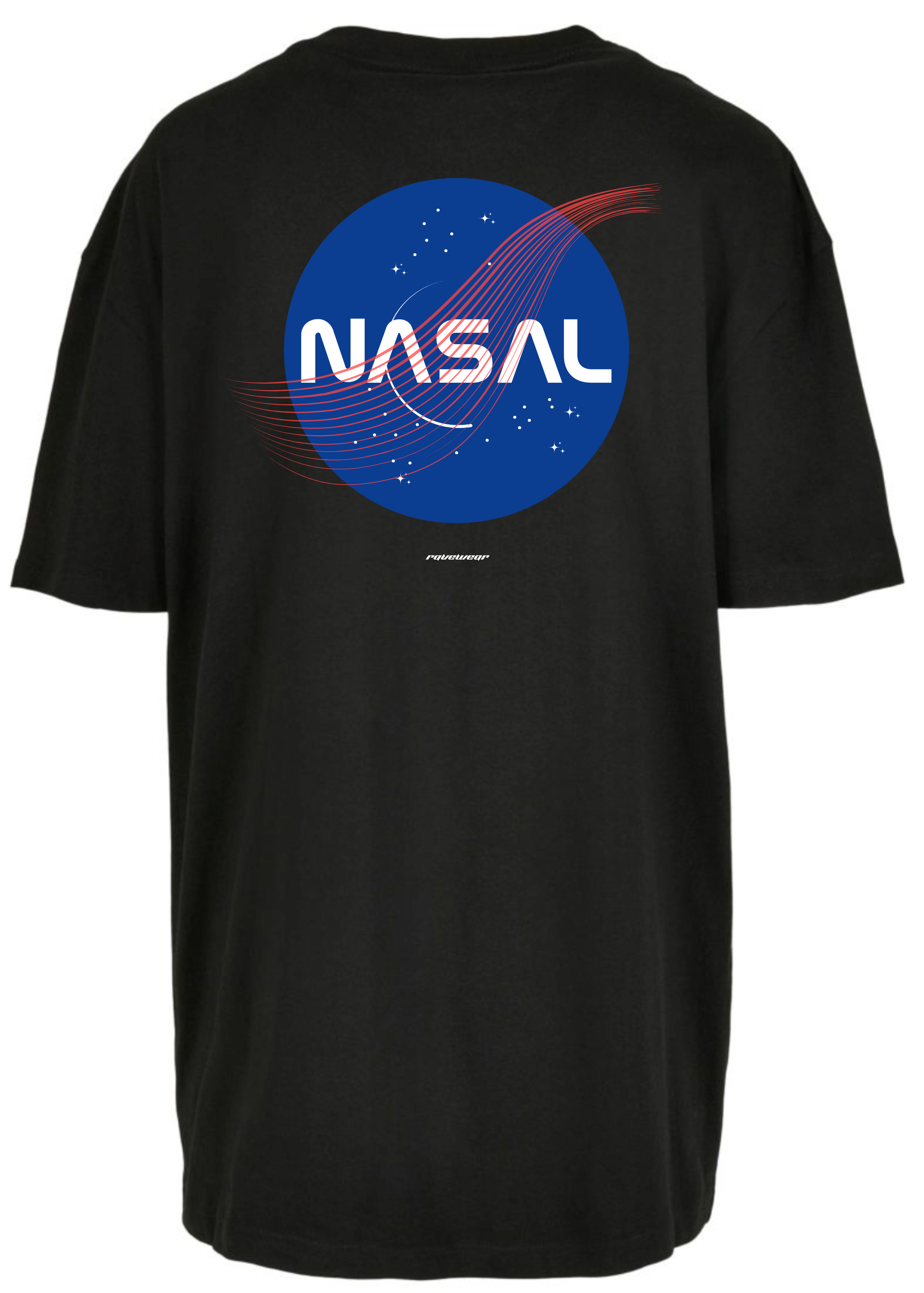 Nasal Backprint - Damen Oversized Shirt