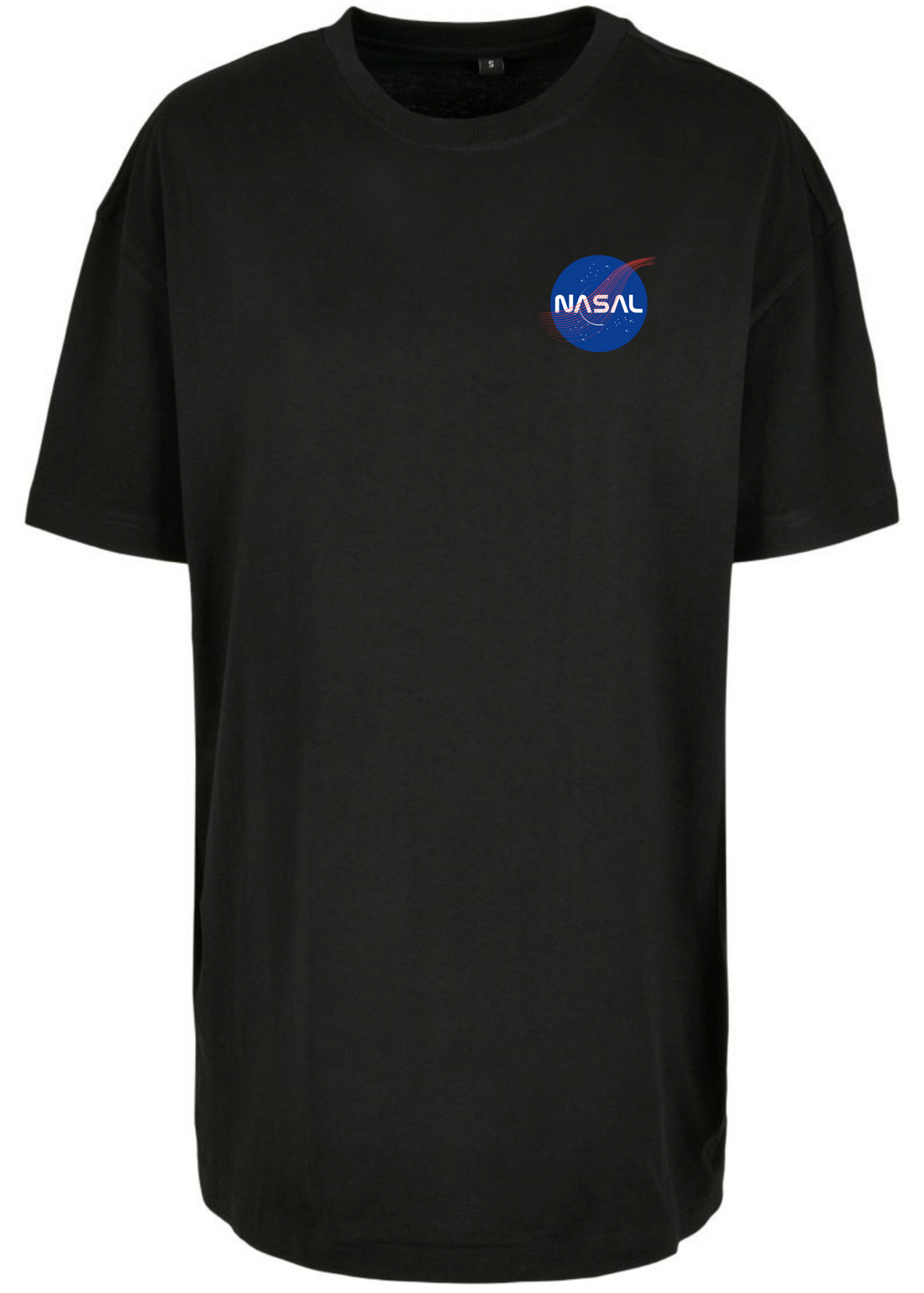 Nasal Frontprint - Damen Oversized Shirt