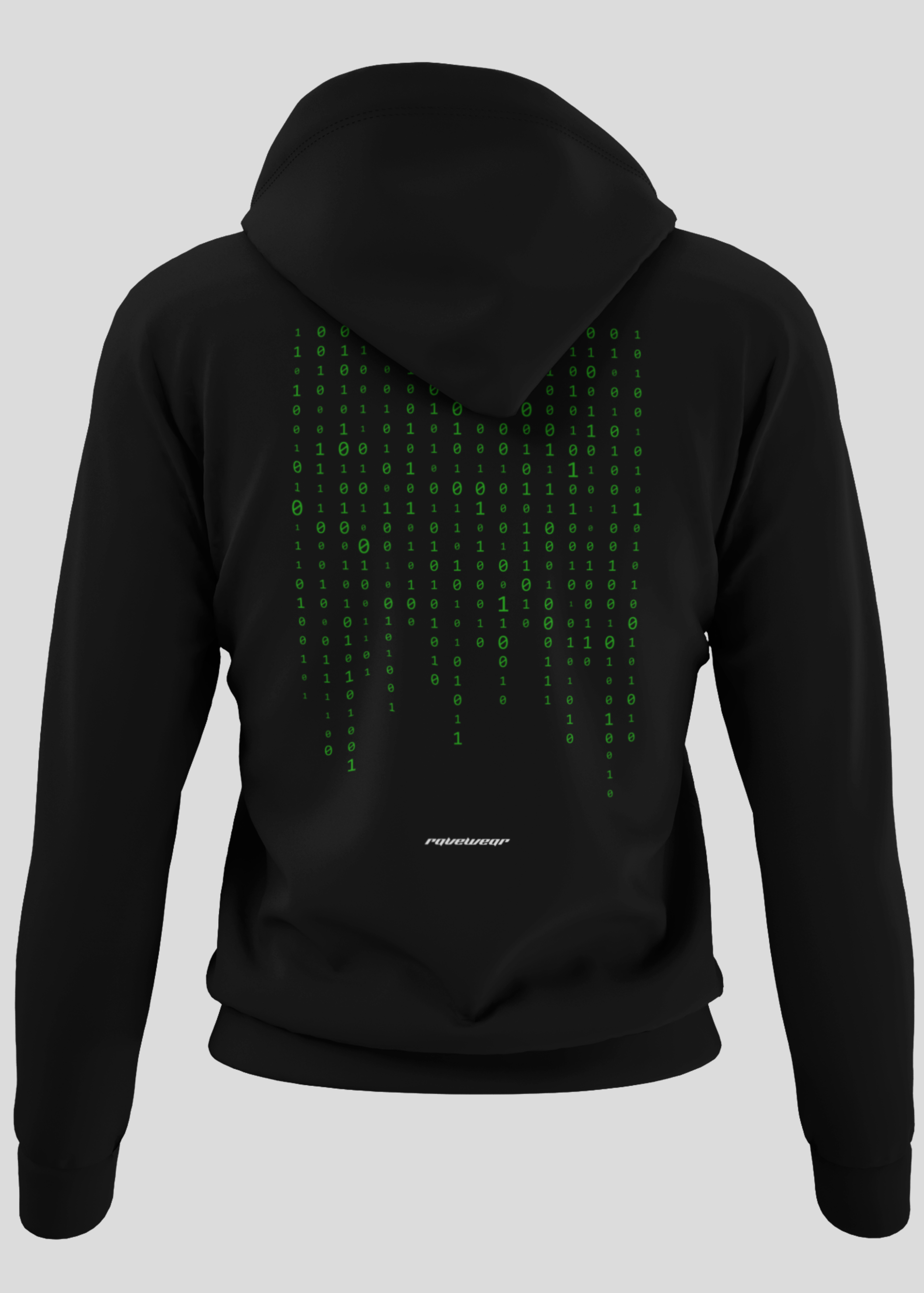 Matrix Backprint - Damen Oversized Zipper