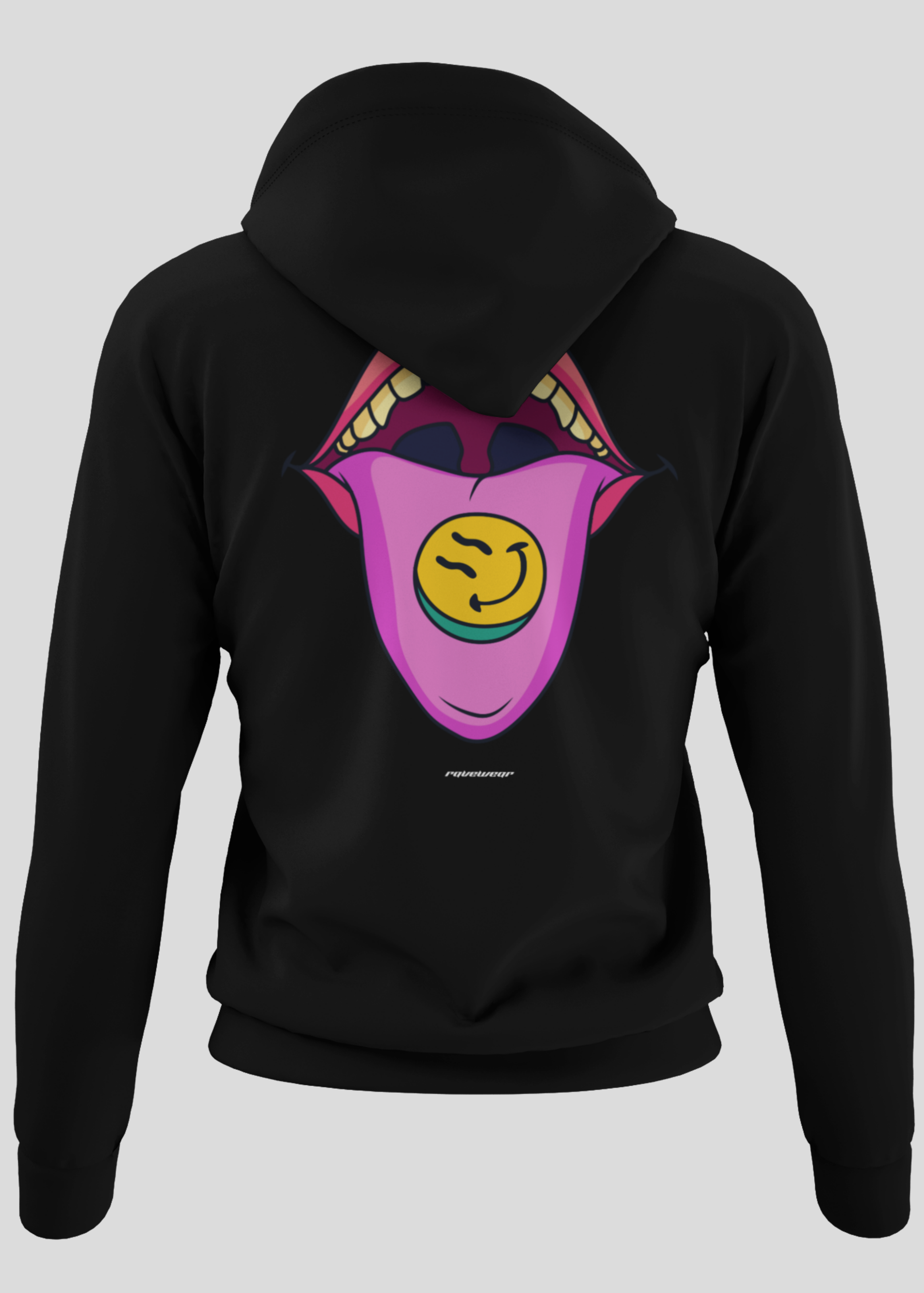 Happy Pills Backprint - Damen Oversized Zipper