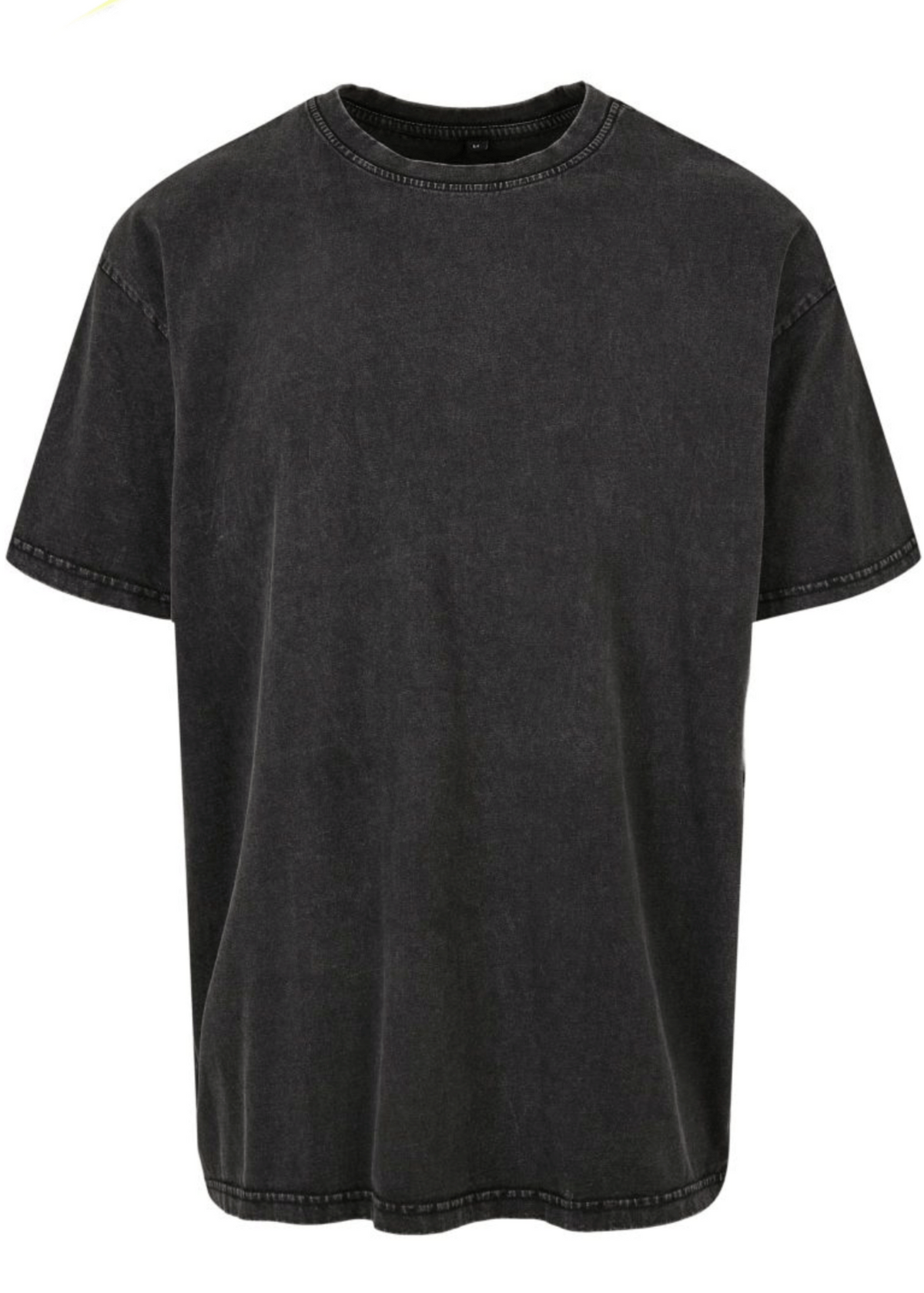 Techno Amor Backprint - Herren Acid Oversized Shirt