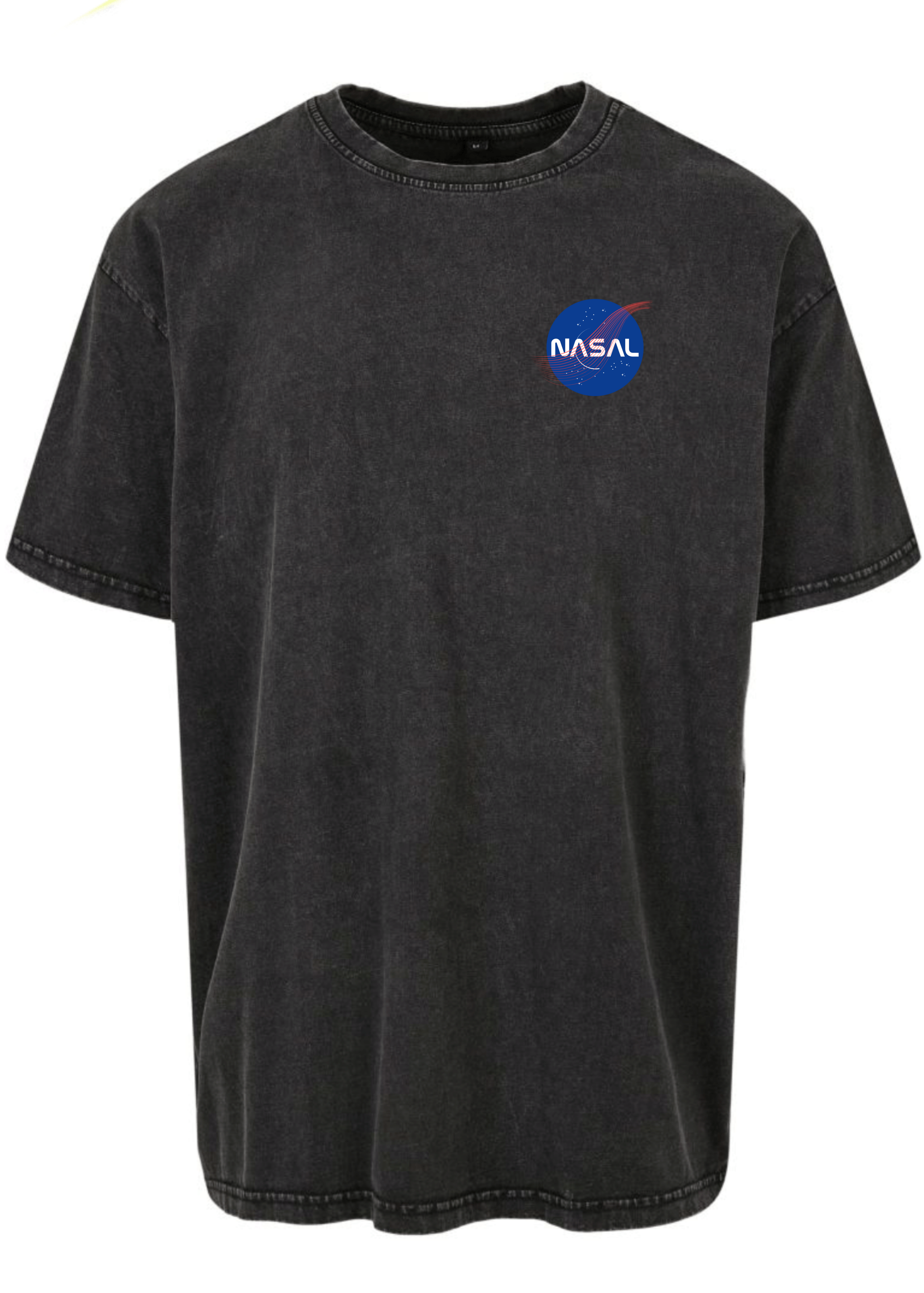 Nasal Frontprint - Herren Acid Oversized Shirt