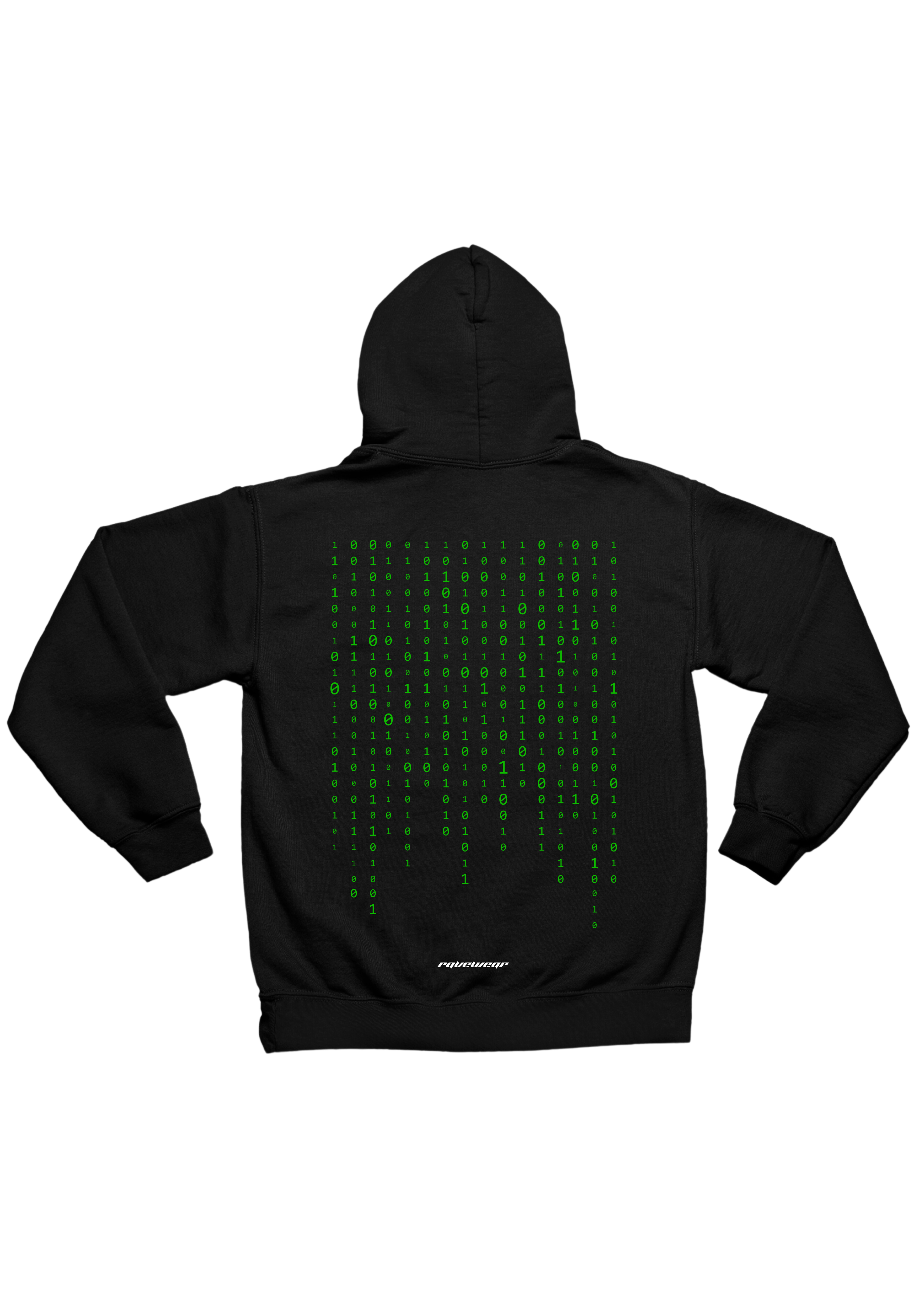 Matrix Backprint - Herren Oversized Hoodie
