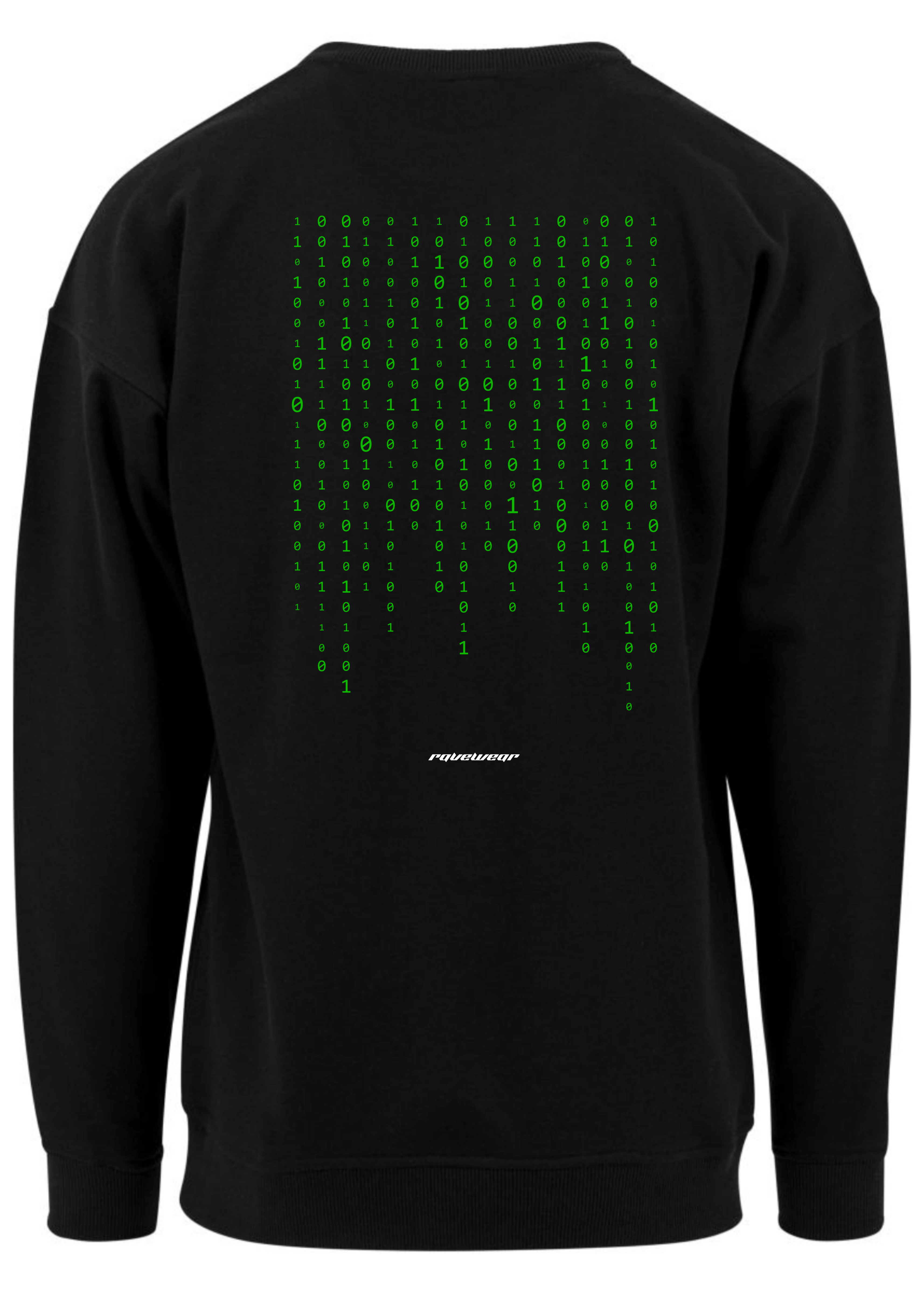 Matrix Backprint - Herren Oversized Sweatshirt