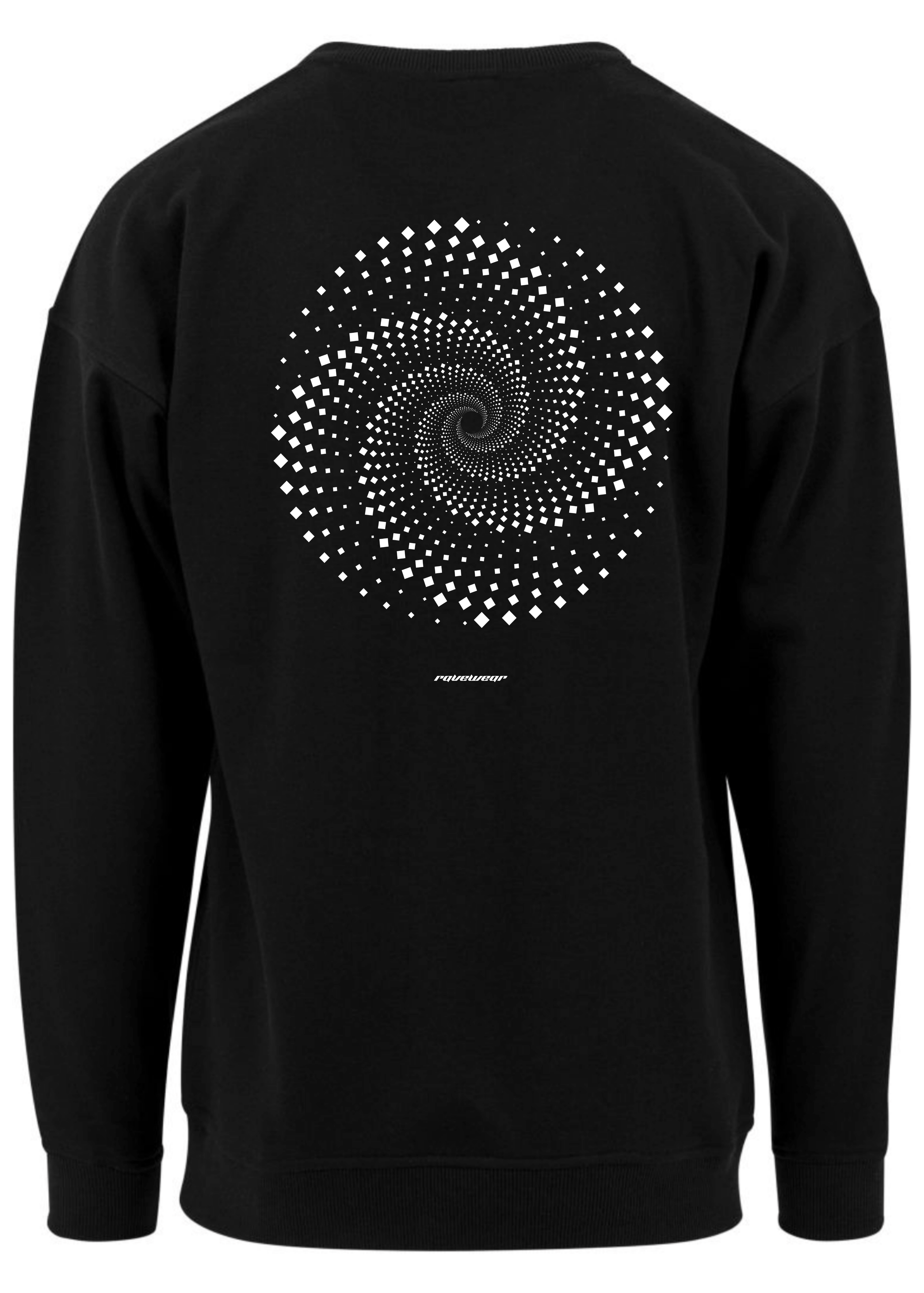 Trippy Cycle Backprint - Herren Oversized Sweatshirt