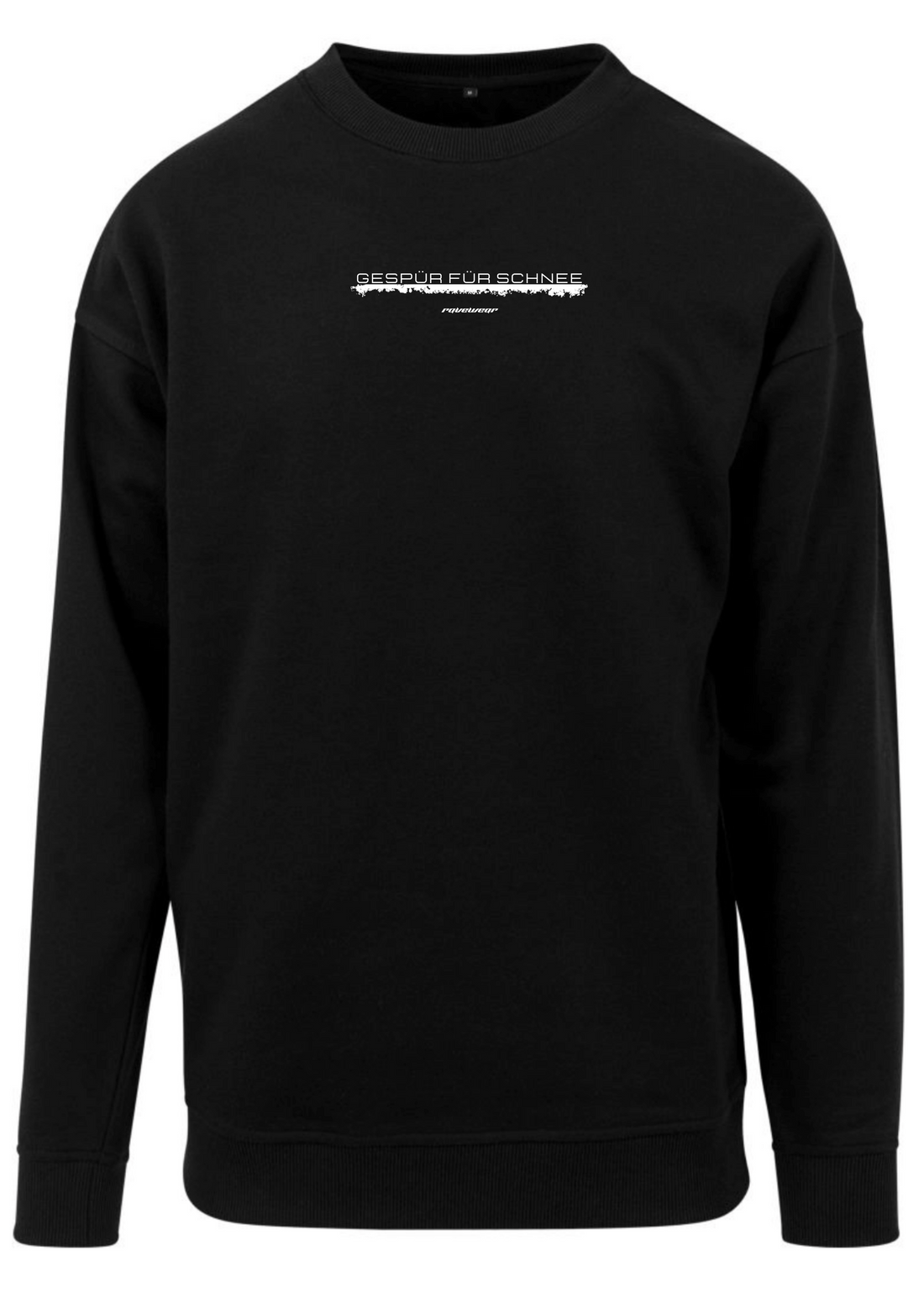 Gespür für Schnee Frontprint - Herren Oversized Sweatshirt