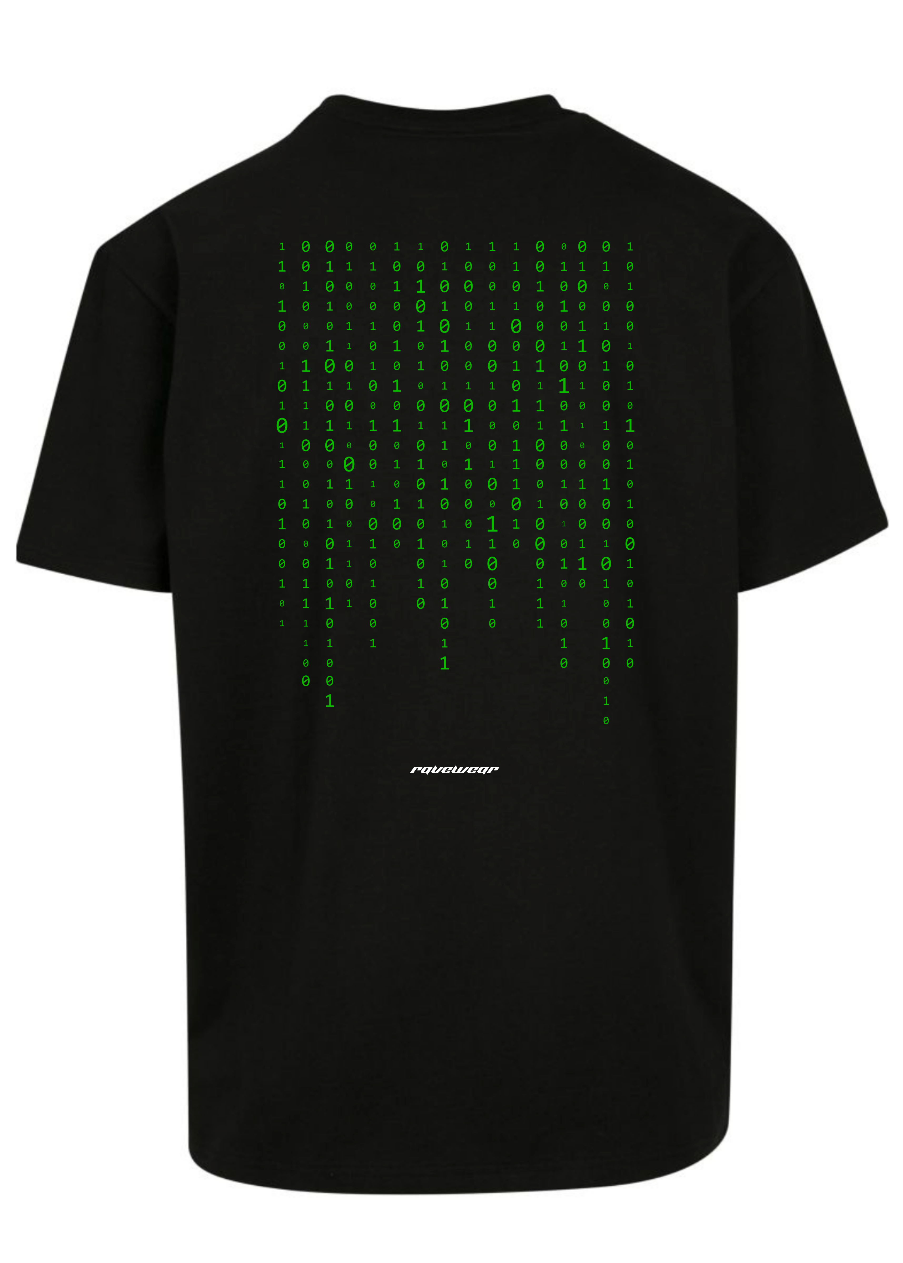 Matrix Backprint - Herren Oversized Shirt