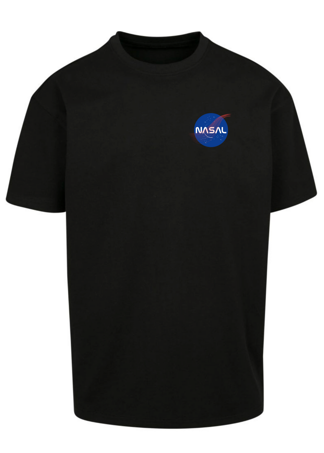 Nasal Frontprint - Herren Oversized Shirt