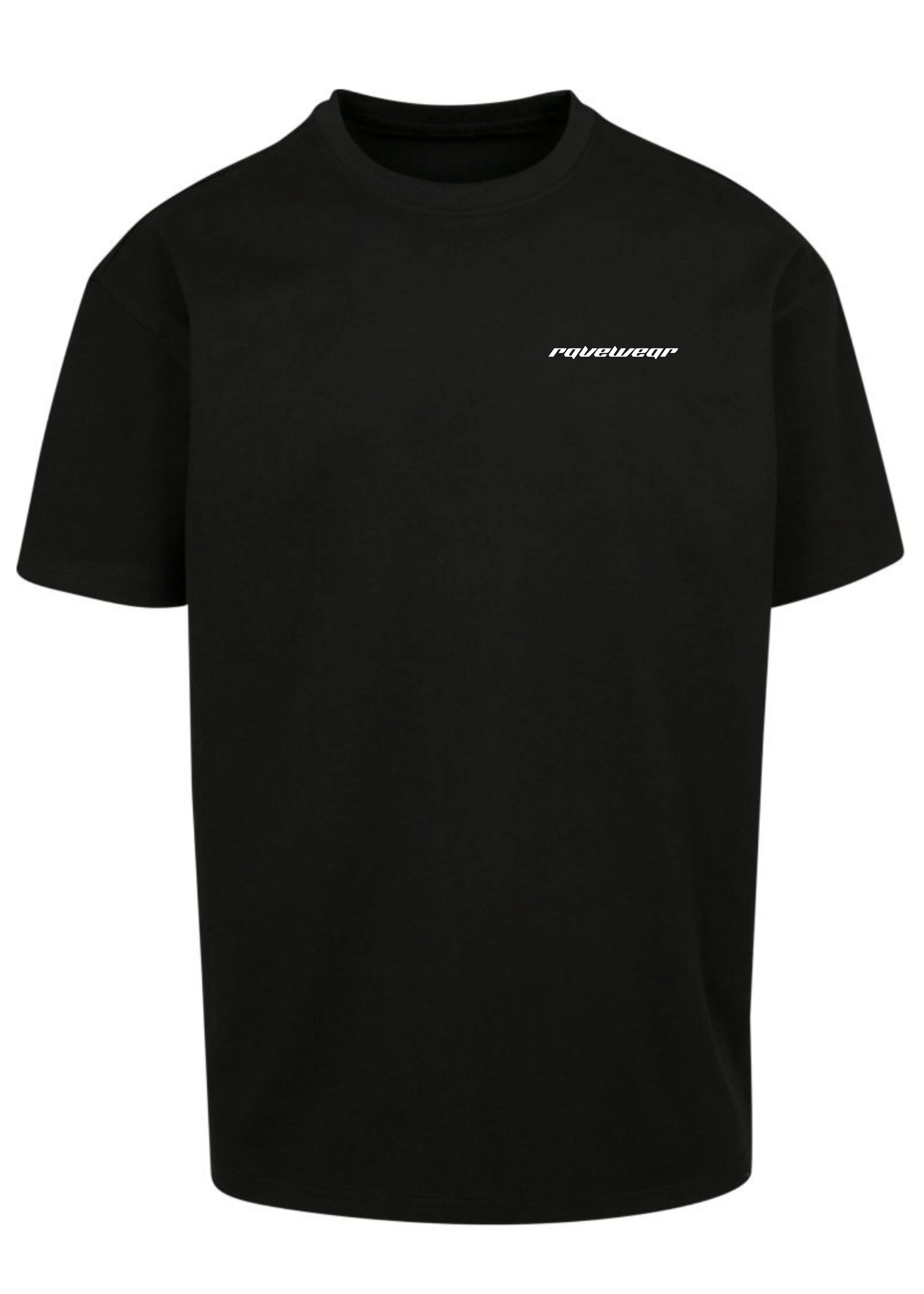 Just Techno Backprint - Herren Oversized Shirt