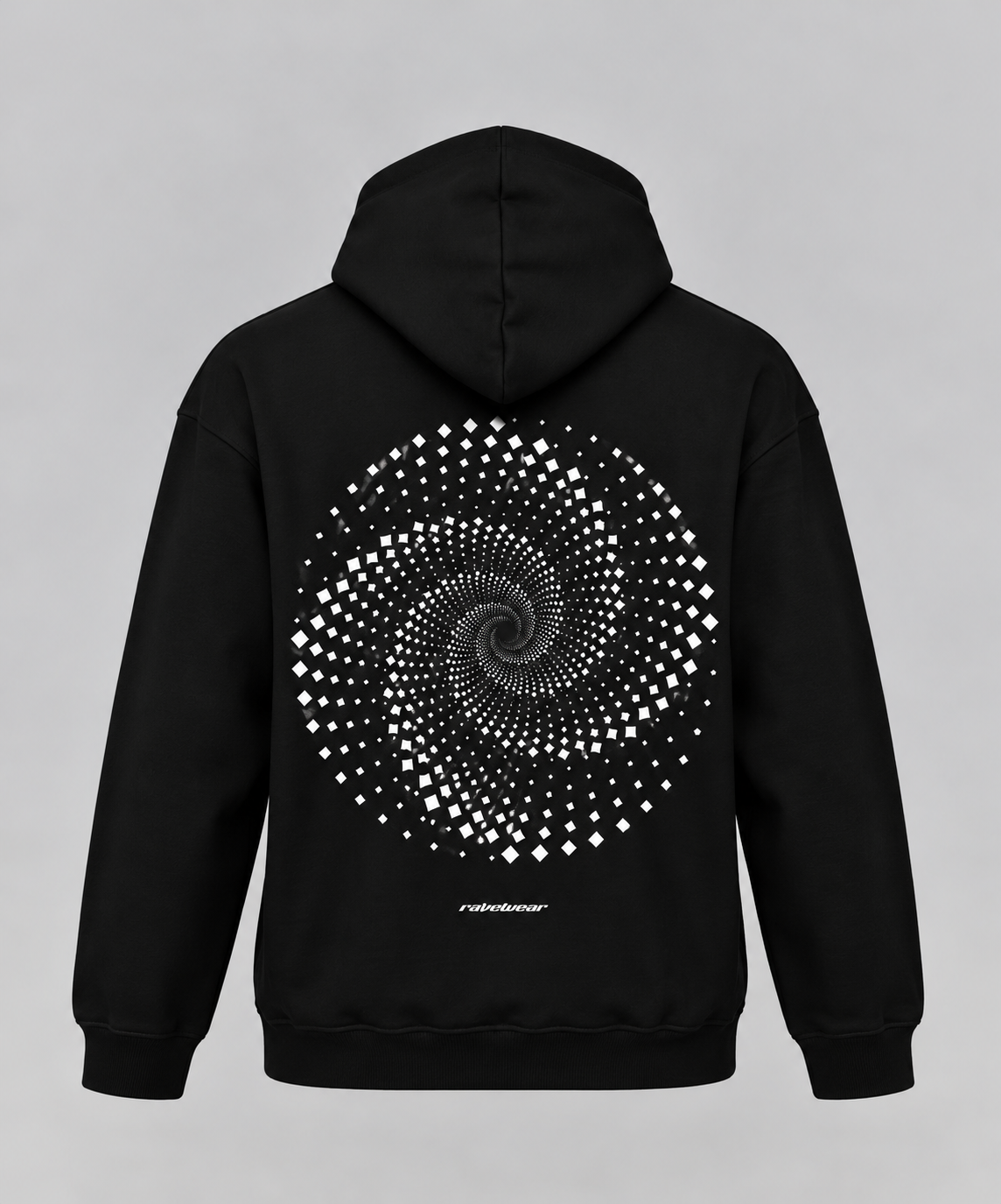 Trippy Cycle Backprint - Unisex Oversized Hoodie