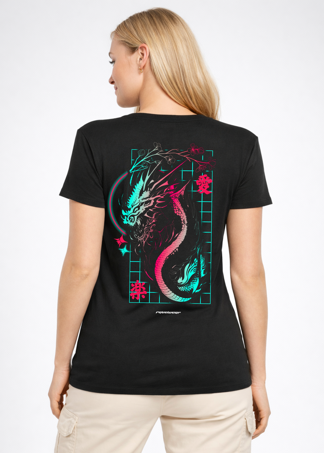Techno Dragon - Damen Premium T-Shirt