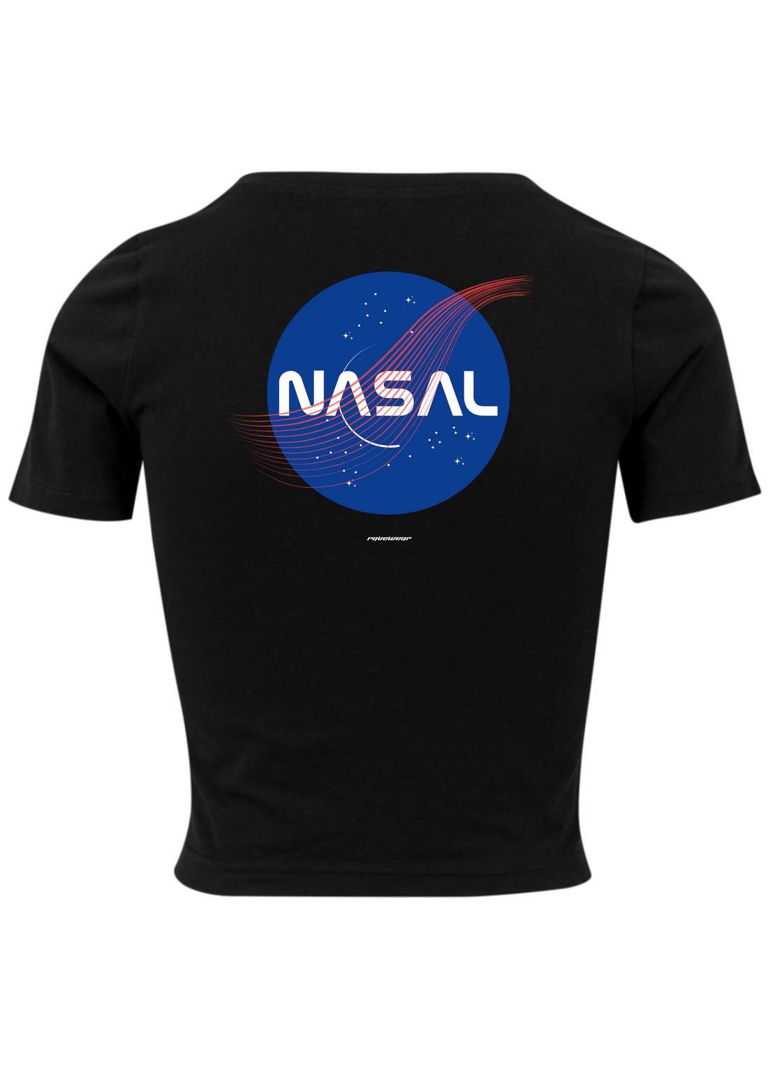 Nasal Backprint - Damen Crop Top