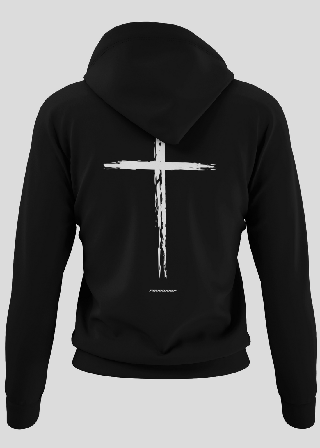 Holy Rave Backprint - Damen Oversized Zipper