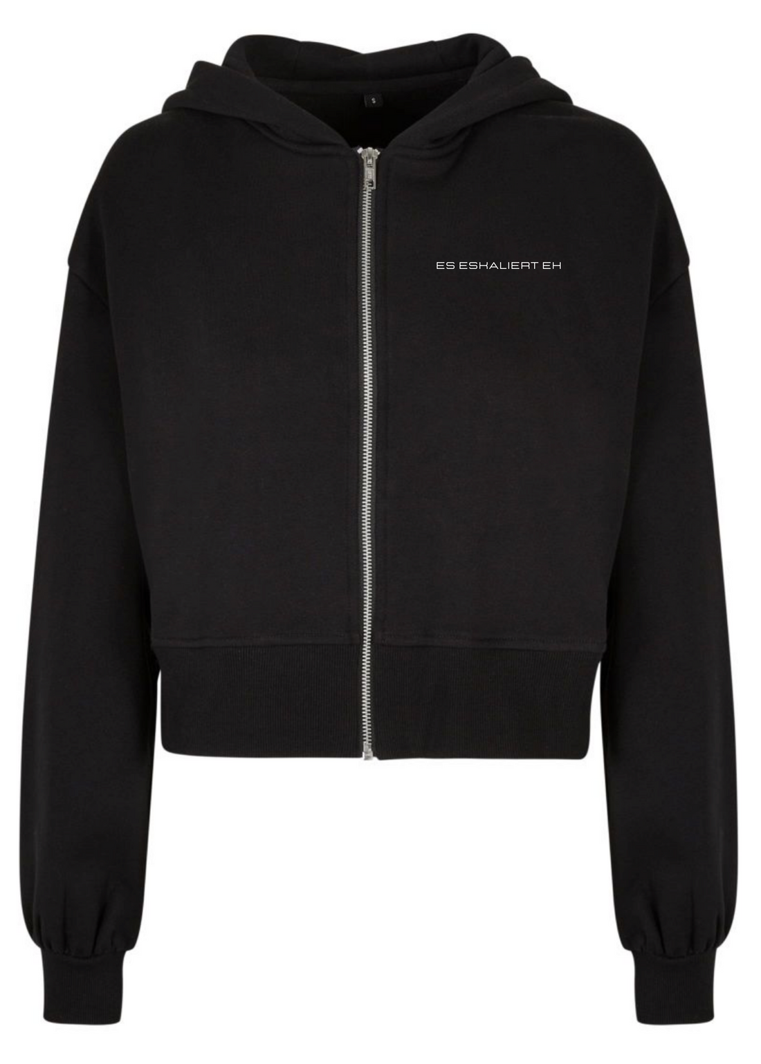 Es Eskaliert Eh Frontprint - Damen Oversized Zipper