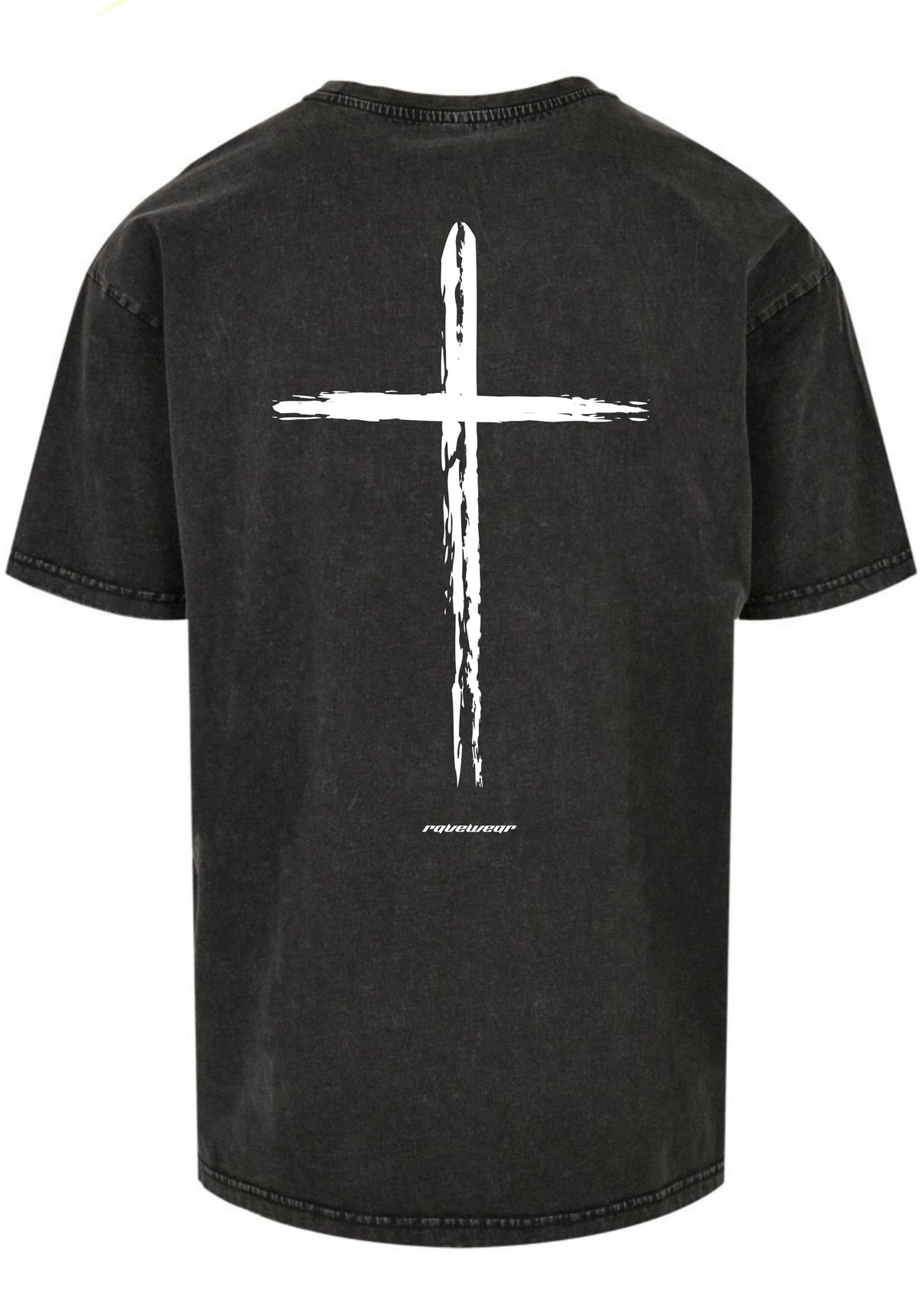 Holy Rave Backprint - Unisex Acid Oversized Shirt