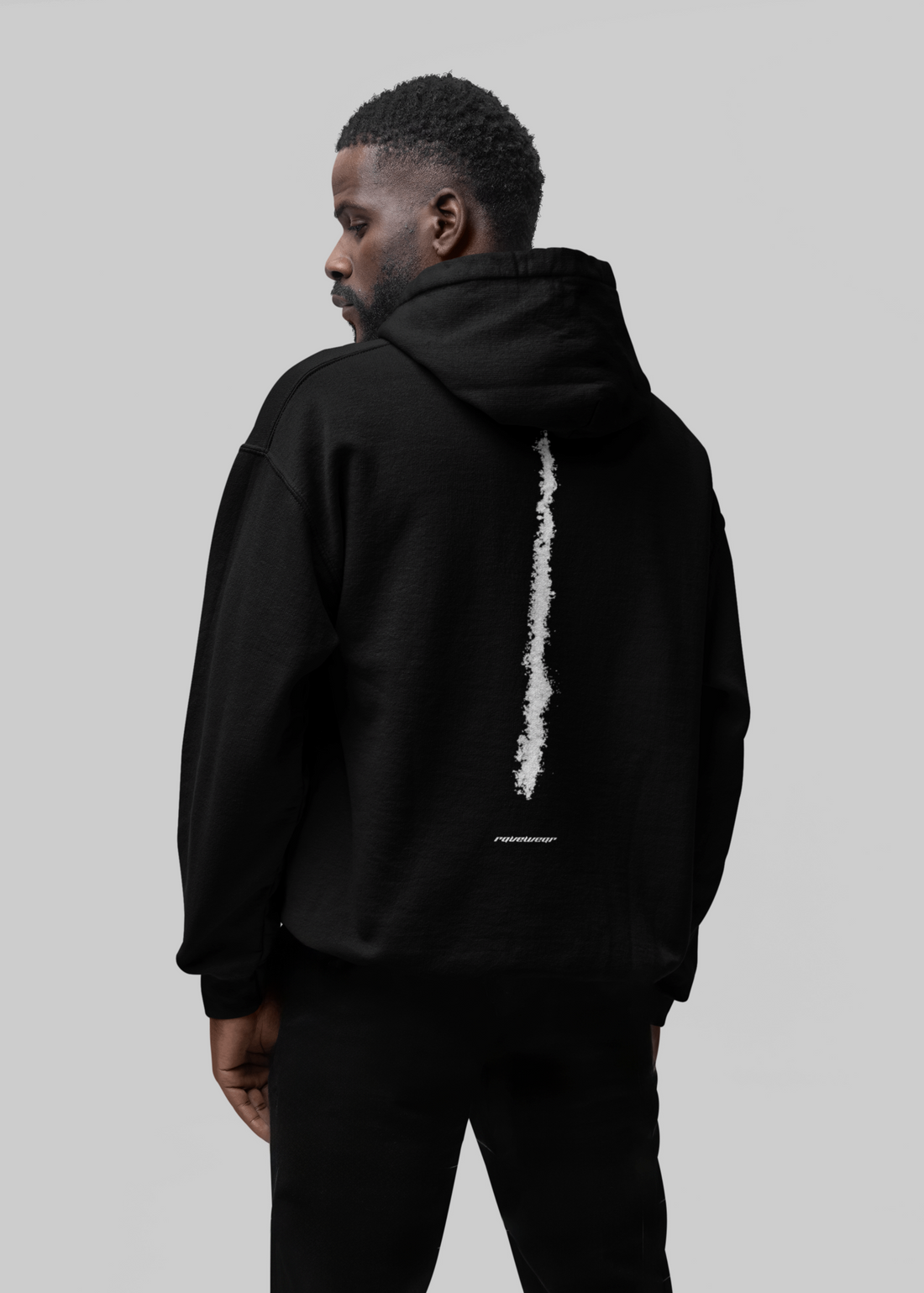 Snow white Backprint - Herren Oversized Hoodie