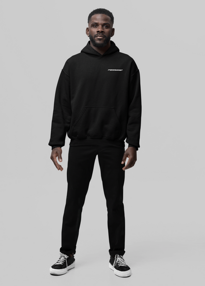 Chained Butterfly Backprint - Herren Oversized Hoodie