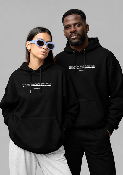 Gespür für Schnee Frontprint - Unisex Oversized Hoodie