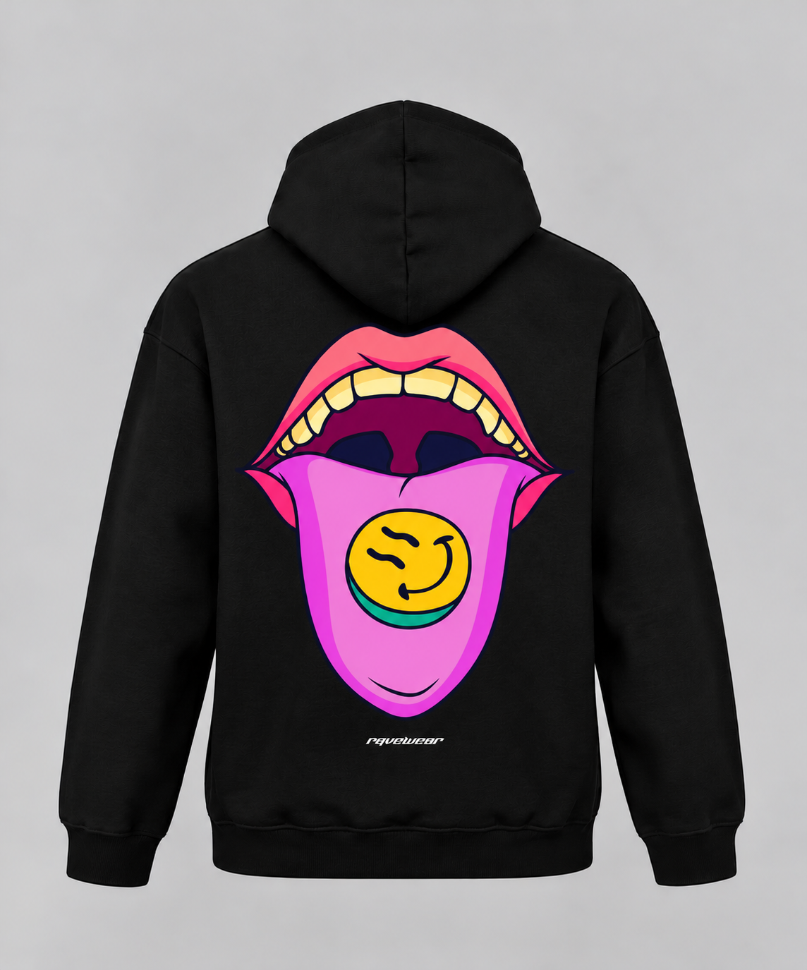 Happy Pills Backprint - Unisex Oversized Hoodie