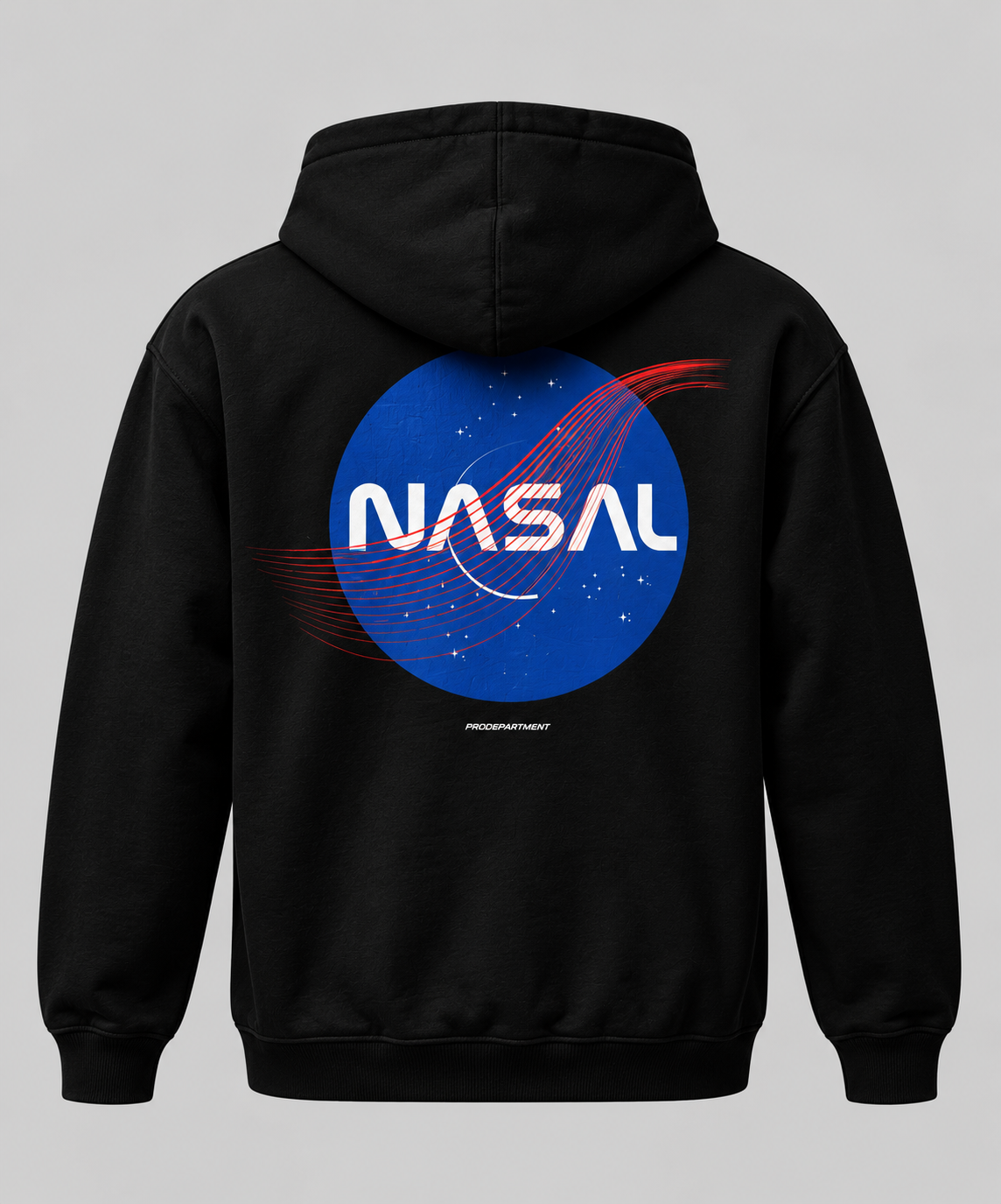 Nasal Backprint - Unisex Oversized Zipper