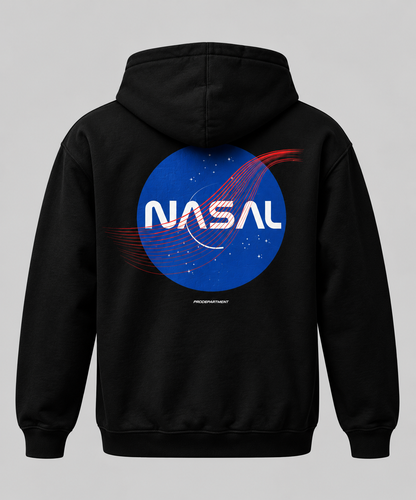 Nasal Backprint - Unisex Oversized Zipper