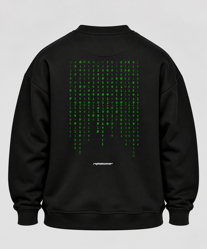 Matrix Backprint - Unisex Oversized Sweatshirt