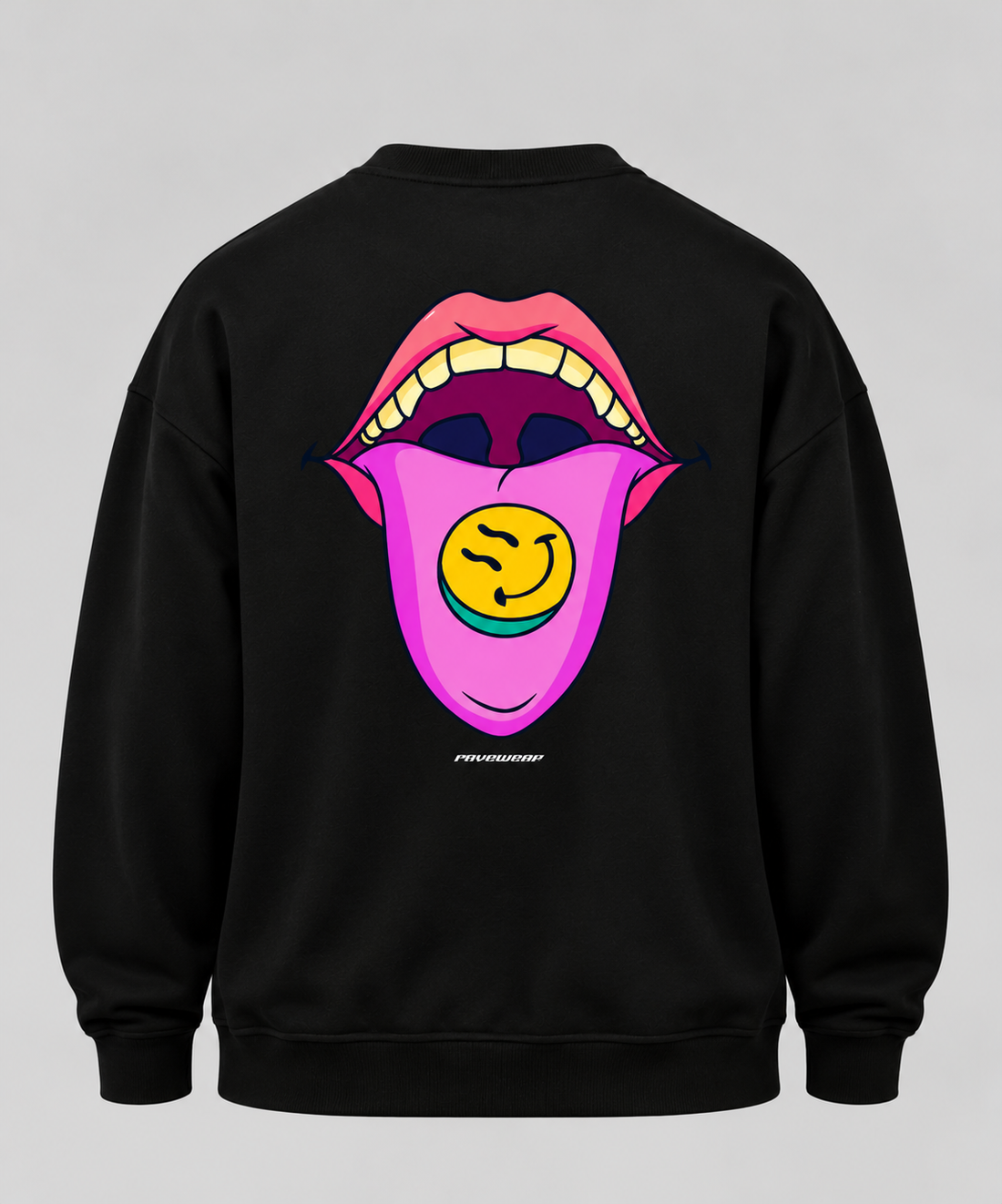 Happy Pills Backprint - Unisex Oversized Sweatshirt