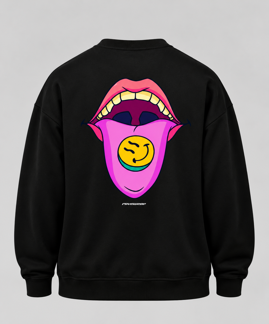 Happy Pills Backprint - Unisex Oversized Sweatshirt
