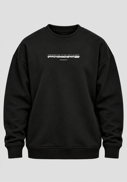 Gespür für Schnee Frontprint - Unisex Oversized Sweatshirt
