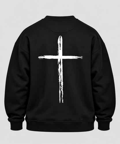 Holy Rave Backprint - Unisex Oversized Sweatshirt
