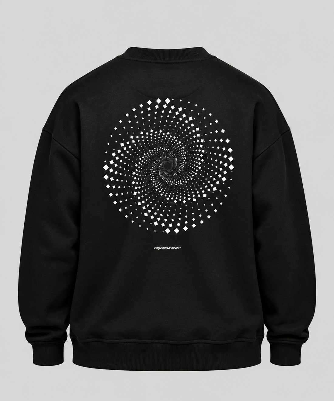 Trippy Cycle Backprint - Unisex Oversized Sweatshirt