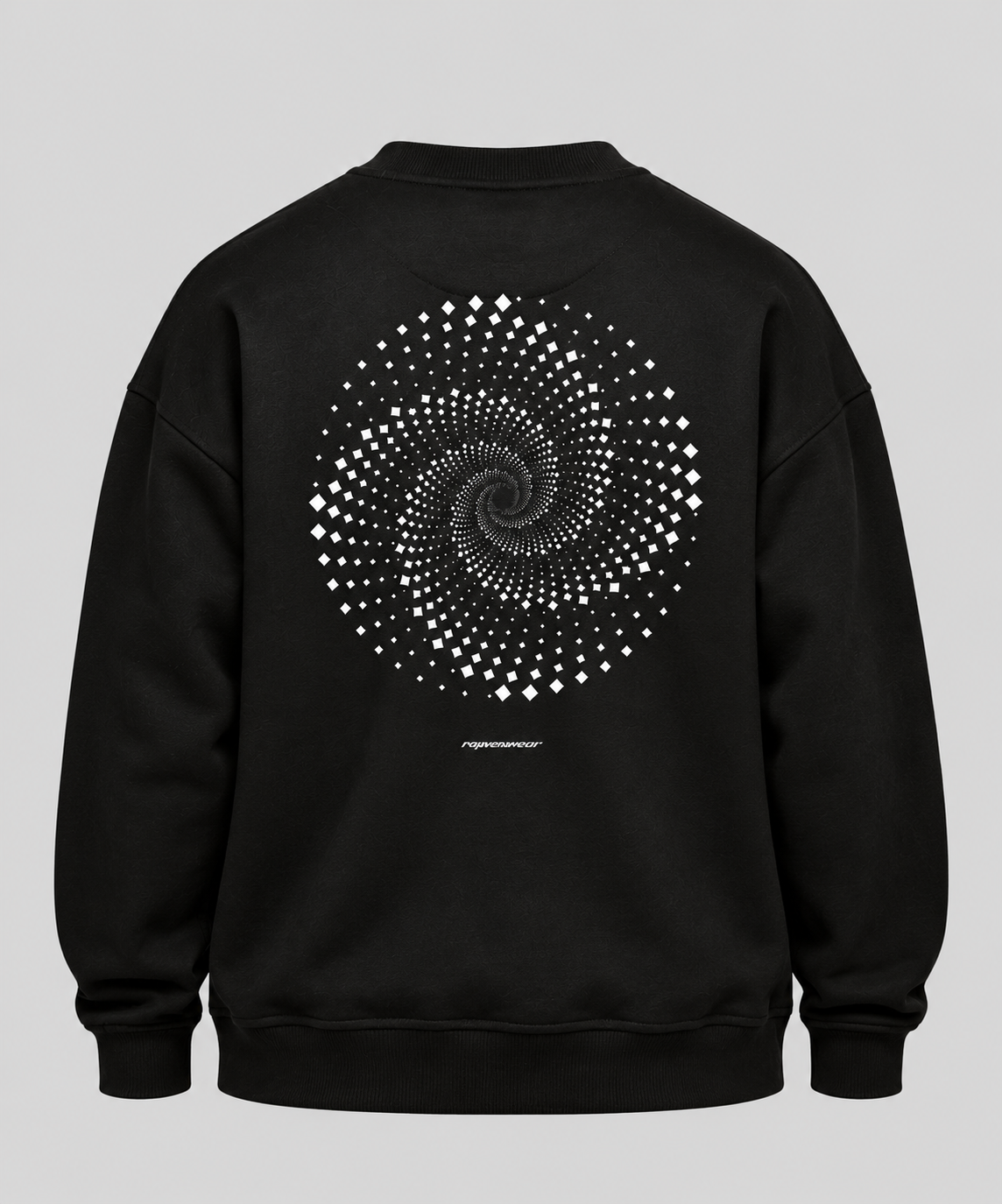 Trippy Cycle Backprint - Unisex Oversized Sweatshirt